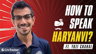 How to speak Haryanvi? | Exclusive Interview with the spin wizard Yuzvendra Chahal | Crictracker