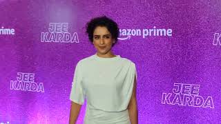 Sanya Malhotra Arrived At Jee Karda Special Screening