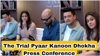 The Trial Pyaar Kaanoon Dhokha Press Conference Featuring Kajol, Jisshu Sengupta, Suparn S Varma