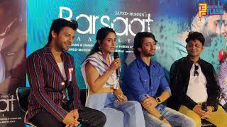 Barsaat Aa Gayi Song Launch - Hina Khan, Shaheer Sheikh, Stebin Ben & Team