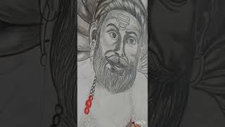 #MustWatch- Divya Prabhu Desai draws a beautiful portrait of Chhatrapati Shivaji Maharaj