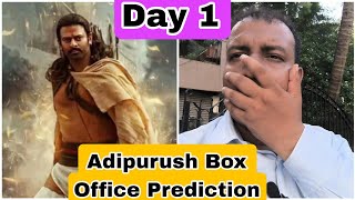 Adipurush Movie Box Office Prediction Day 1 In Hindi Version