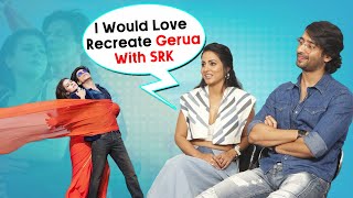 I Would Love Recreate Gerua Song With Shahrukh Khan | Hina Khan | Shaheer Sheikh