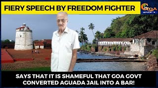 Fiery speech by freedom fighter on Goa Revolution day