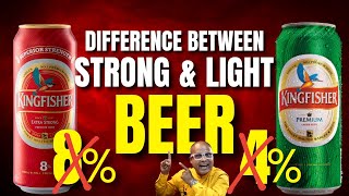 Difference Between Light Beer & Strong Beer? Did You Know Perfectly? | HINDI | Cocktails India