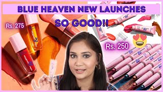Blue Heaven New Makeup launches Review | Everything Under Rs. 275| Affordable Blush, Lip Oils & More