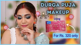 Most Affordable Durga Puja Makeup in Under Rs. 350???? | Blue Heaven Bridal Kit Makeup Kit @ Rs. 320 ????