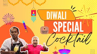 Diwali Special Cocktail with Vodka | Cocktails India | Dada Bartender | Marimbula