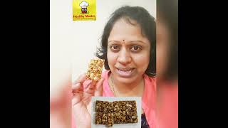 Healthy Millet Jaggery Chikki... @HealthyMasterOfficial Snacks....