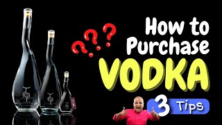 How to Purchase Vodka? 3 important Tips | @Cocktailsindia