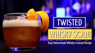 अंडे के साथ व्हिस्की का कॉकटेल | Twisted Whisky Sour | @Cocktailsindia | Dada Bartender