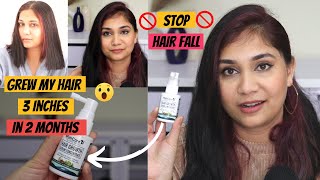 How I Stopped My Hair Fall with WishCare Hair Growth Serum Concentrate - My Story