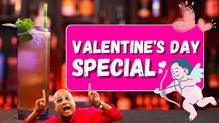 Valentine's Day Special Cocktail 2023 | @Cocktailsindia | Dada Bartender