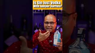 Is Gin Just Vodka With Juniper Berries? Let's find out | #shorts | @Cocktailsindia