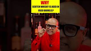 Why Scotch Whisky Aged in USED Whisky Barrels | #shorts | @Cocktailsindia | Dada Bartender