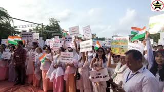 Peace Rally To Save Manipur Organised At Azad Maidan Mumbai