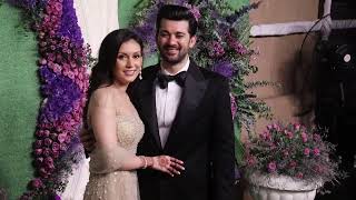 Newly Married Karan Deol And Disha Acharya Grand Entry At Wedding Reception