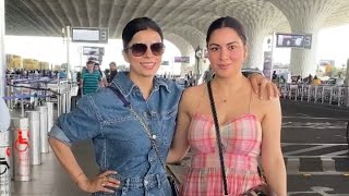 Preeta Aka Shraddha Arya Spotted At Mumbai Airport