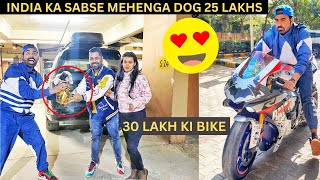 30 Lakh Ki Bike Se Punjab Gye Dog Lene ????????