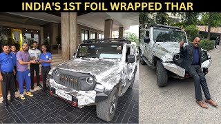 I MADE INDIA'S 1ST FOIL WRAP THAR - *REACTION IN 5STAR HOTEL*