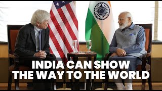 American Economist Paul Romer lauds India's model of Aadhar based authentication | PM Modi