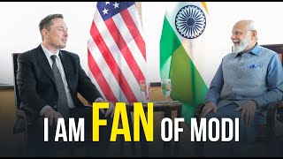 India has more promise than and any other large country in the world | Elon Musk | #PMModiUSVisit
