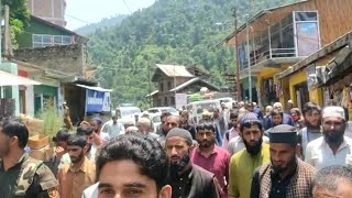 DPAP Protests in Doda's Kahara, Demands Urgent Action on Price Hike, Ration Shortages, Earthquake