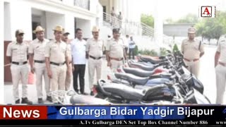 Gulbarga Me Ek Motor Cycle Chor Arrest Chori Ki 11 Motor Cycles Zabat