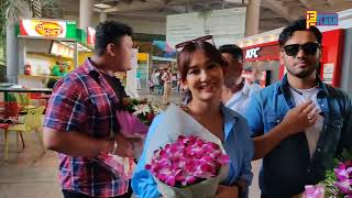 Indo-Nepali Film Parastree ,Cast & Crew arrived in mumbai for promotion