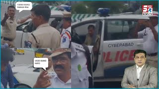 Cab Drivers Par Police Ka Zulm | Gachibowli Hyderabad @SachNews