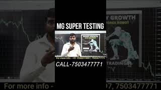 MG SUPER ROBOT TESTING PART 4 #shortvideo #youtubeshorts #forextrading #moneygrowth