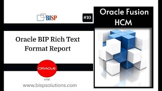 Oracle BIP Rich Text Format Report | Oracle BI Publisher Report | BIP Report Customer List  Country