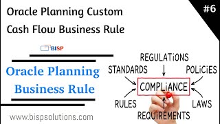 Oracle Planning Custom Cash Flow Business Rule | PBCS Cash Flow Rules | PBCS Cash Flow Calculation