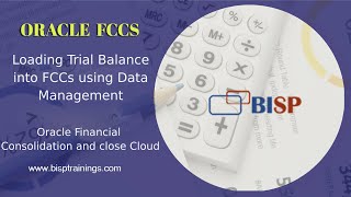 Loading Trial Balance into FCCs using Data Management | Oracle FCCs Trail Balance Load Using DM BISP