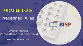 Oracle FCCs Predefined Rules | Oracle FCCs Seeded Rules | FCCs Training | FCCs Consolidation Rules