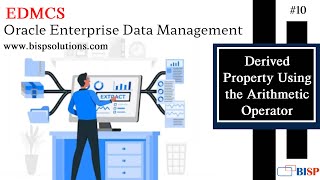 Oracle EDMCS Derived Property Using the Arithmetic operator | Oracle Enterprise Data Management BISP