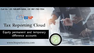 Oracle TRCS Equity permanent and temporary difference accounts | Oracle Tax Reporting Cloud | BISP