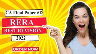 RERA 2016 Revision II CA Final Paper 6D Fast Track 2022 Magical Videos