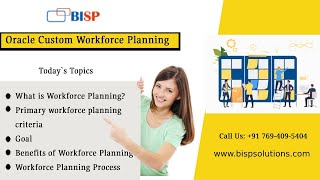 Oracle Planning Custom Workforce Planning | Oracle EPBCS Workforce Planning | Oracle EPM BISP