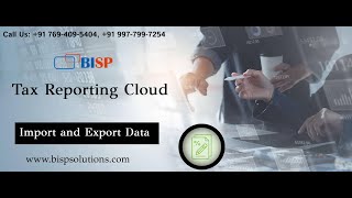 Oracle TRCS Tutorial Oracle | Oracle TRCS Import and Export Data | Oracle Tax Reporting Cloud