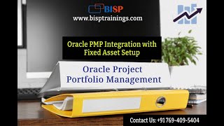 Oracle PMP Integration with Fixed Asset Setup | Oracle Project Portfolio Management Integration BISP