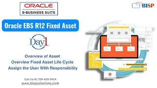 Oracle EBS R12 Fixed Asset Tutorial |Oracle Fixed Assets User Guide |Overview Fixed Asset Life Cycle