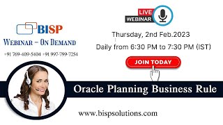 Oracle Planning Custom Workforce Planning Business Rule | PBCS Workforce Planning Business Rule BISP