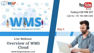 Live Webinar of Overview of WMS Cloud 10th April  2023 | Warehouse Management System | (SCM)