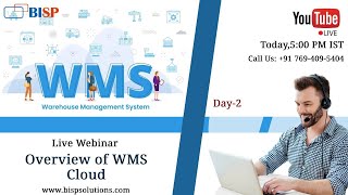 Live Webinar of Overview of WMS Cloud 11th April  2023 | Warehouse Management System | (SCM)