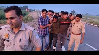 शामली पुलिस और एसओजी टीम की लूटेरो से हुई मुठभेड