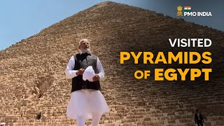 Prime Minister Narendra Modi visits Pyramids in Egypt l PMO