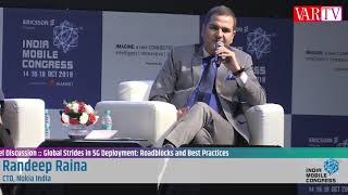 Randeep Raina - Chief technology Officer, Nokia India at India Mobile Congress 2019