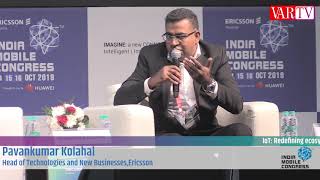 Pavankumar Kolahal - Head of Technologies and New Businesses, Ericsson at India Mobile Congress 2019