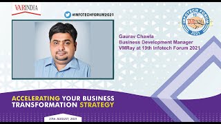 Gaurav Chawla, Business Development Manager, VMRay at 19th Infotech Forum 2021